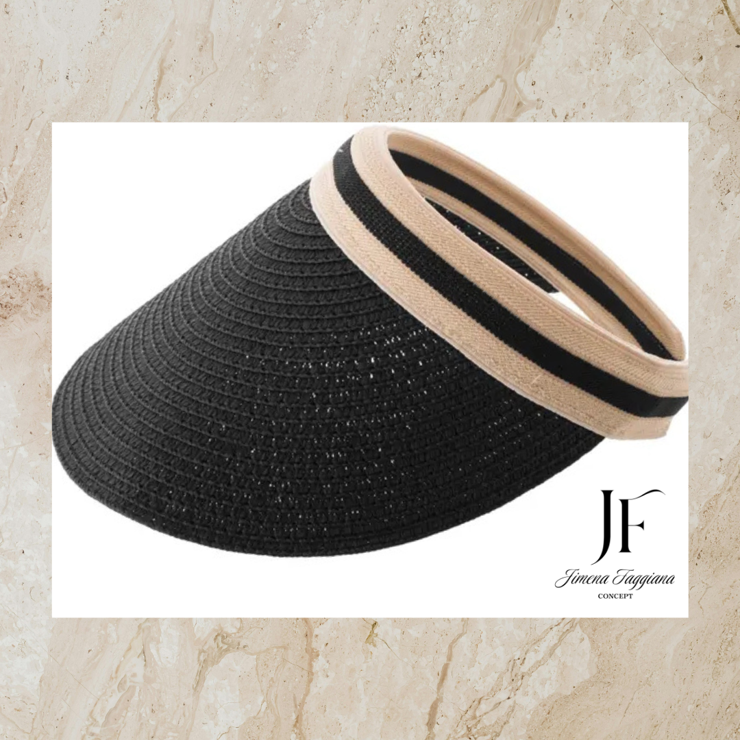 Visera de rafia